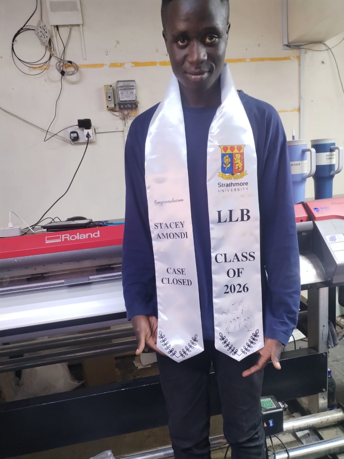 Strathmore & Academic Honors: Bespoke Hand-Finished Graduation Stoles